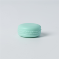 Macaron Plastic Jar & Lid - Aqua