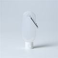 Oval Hand Sanitizer Bottle with Ring