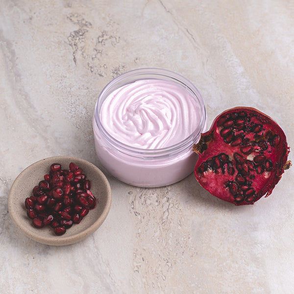 Pomegranate Champagne Foaming Sugar Scrub Kit