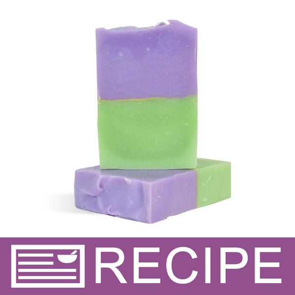 Cucumber, Violet & Fennel Cold Process Soap Recipe