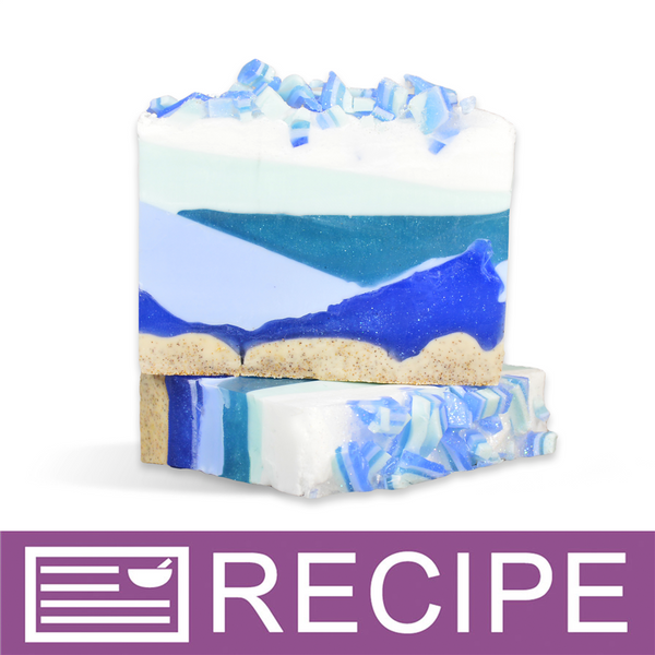 Sea Glass MP Loaf Soap
