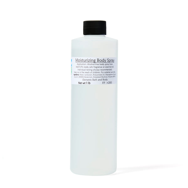 Moisturizing Body Spray Base