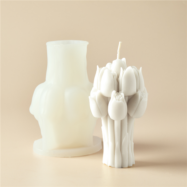 Flowers with Stem Silicone Mold - Molds - for Soap & Candle Making