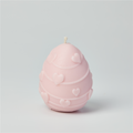 Egg Shaped Silicone Mold - Hearts & Swirly Lines
