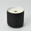 Black Ceramic Candle Jar - 12 oz