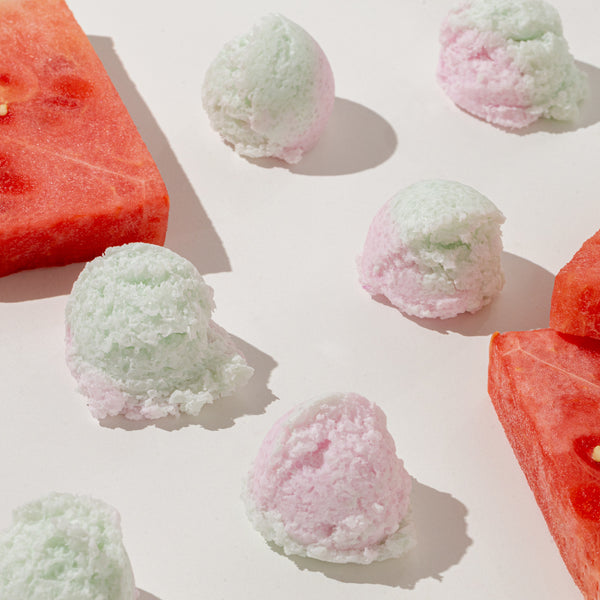 Melon Salt Scrub Scoops Recipe