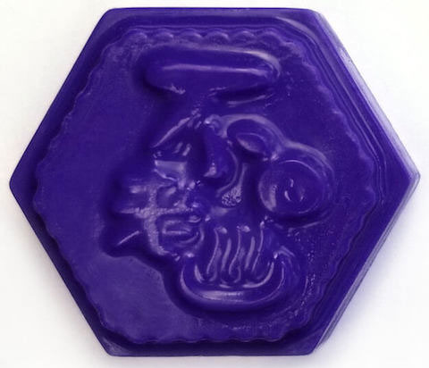 Kanji Hexagon Soap Mold - Zoom Media 1