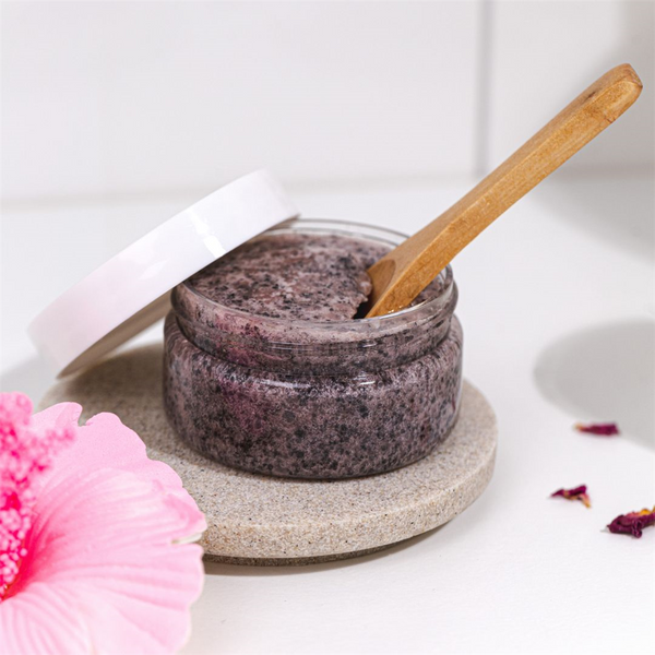 Rose Hibiscus Pedicure Scrub Kit - Zoom Media 1