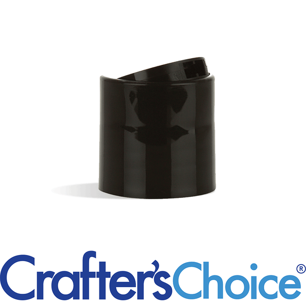 20/410 Black Smooth Disc Top Cap