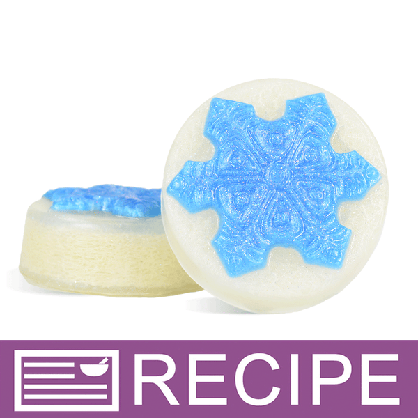 Snowflake Luffa MP Soap